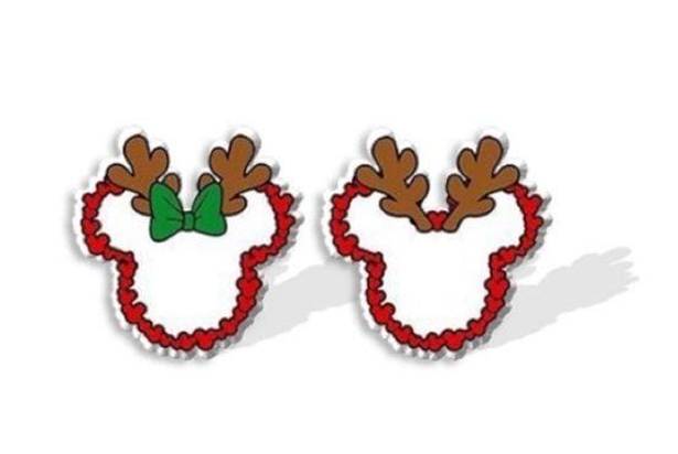 Disney earrings-reindeer