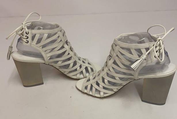 sbicca  MANITOU LEATHER ANKLE STRAP GLADIATOR SANDALS A17