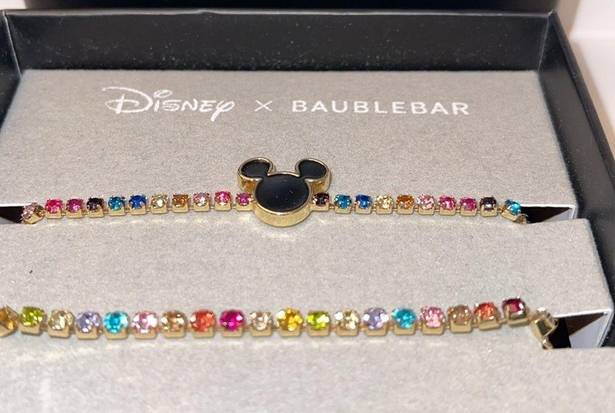 BaubleBar NWT Mickey Mouse  bracelet set