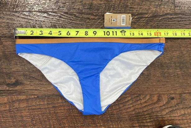 Patagonia  Nanogrip Swim Bikini Bottom Bayou Blue Athletic Active Size Large New