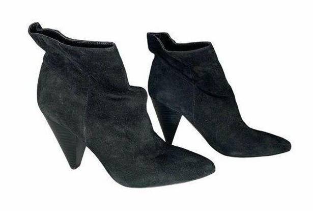 Treasure & Bond  scope bootie black suade 6 NEW