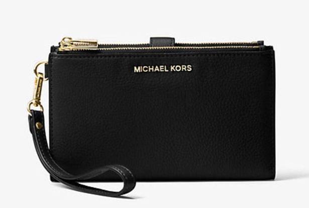 Michael Kors Adele Leather Smartphone Wallet