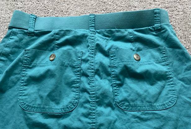 Levi’s Turquoise Mid-Length Skort