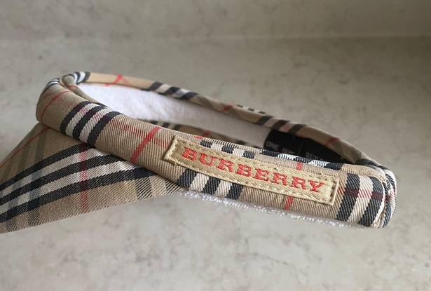 Burberry Nova Check Canvas Golf Visor