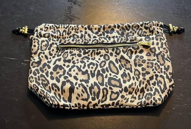 Chico's Chico travel bag in animal print. Brown/black. EUC. NWOT.