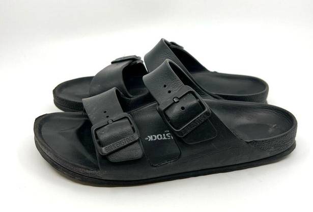 Birkenstock Arizona Eva Black Rubber Sandals Women's 7 US