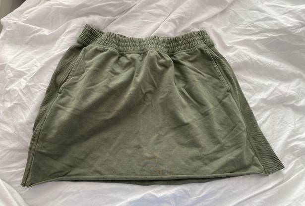 Aerie Offline Hunter Green Skirt