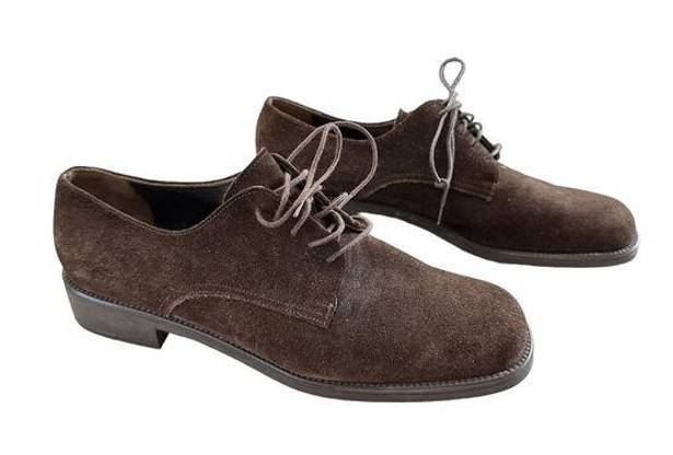 Salvatore Ferragamo  Sport vintage brown suede oxfords size 8