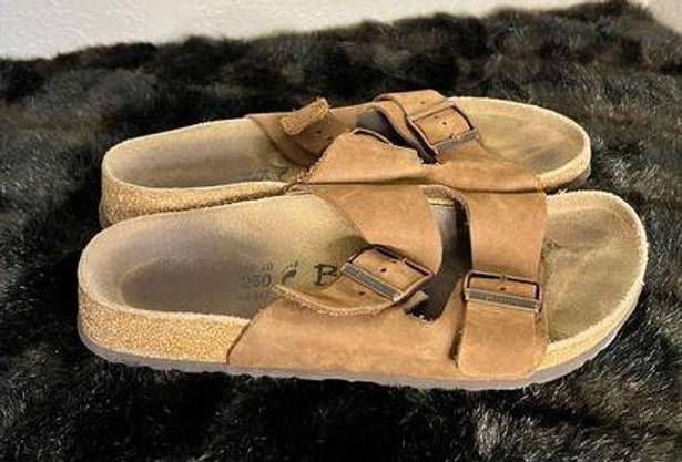 Birkenstock  arizona cocoa nubuck leather 9