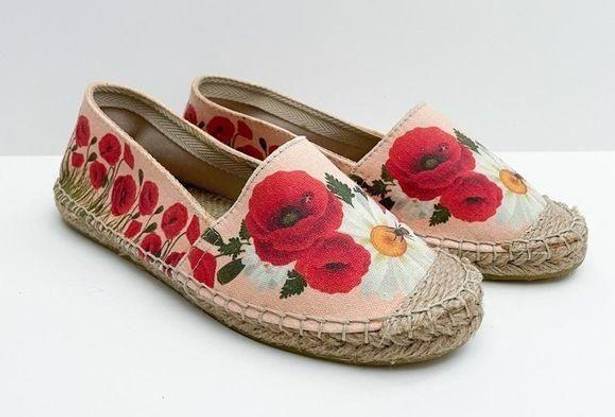 Daisy Cotto Floral  Bee Espadrilles Flats Ladybug