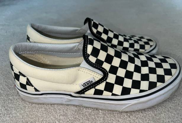 Vans Checkered Slip-Ons