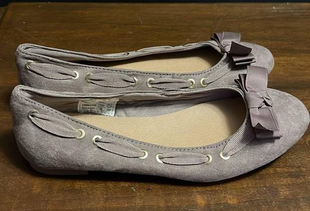 American Eagle  woman’s 7.5 Dark Taupe Ballet Flats