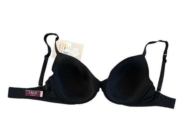 Krass&co NWT True & . Body Convertible Underwire T-Shirt Bra | Black | 32DD