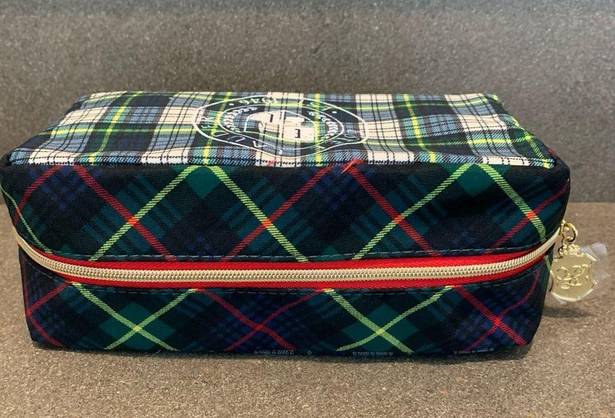 Estée Lauder  Holidays Travel Plaid Cosmetic/ Make Up Pouch, NEW