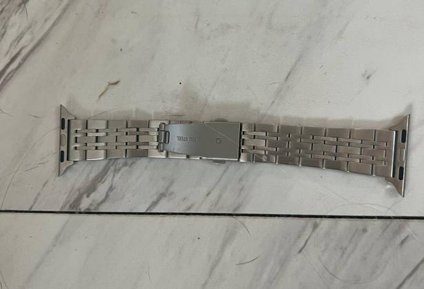 Gold And Silver Apple Watch Band