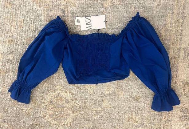 ZARA Blue Top