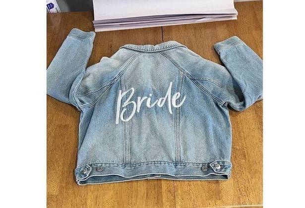 Madewell  "BRIDE" JEAN JACKET WOMENS SIZE XS