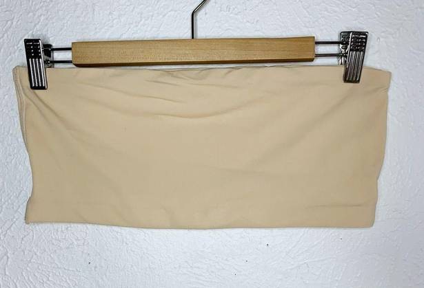 SKIMS  Fits Everybody Bandeau Sand Sz XL NWT