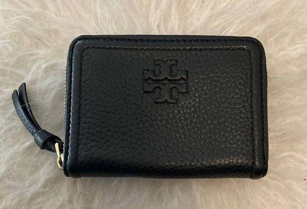 Tory Burch Mini Zip Around Wallet with Key Ring