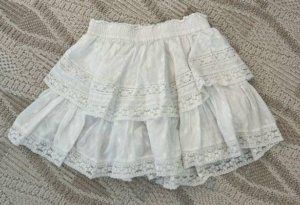 American Eagle  rock n ruffle skirt