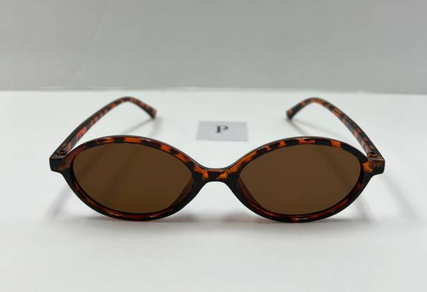 Small Retro Oval Sunglasses / Leopard Oval Sunglasses Multi