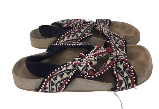 Ulla Johnson  ABRIL SLIDES TRIBAL SANDALS WOMENS SIZE 5 RETAIL $365 HANDWOVEN