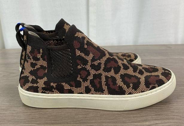Rothy's Rothy’s Wildcat Cheetah Print Chelsea Sneaker Sz.7.5