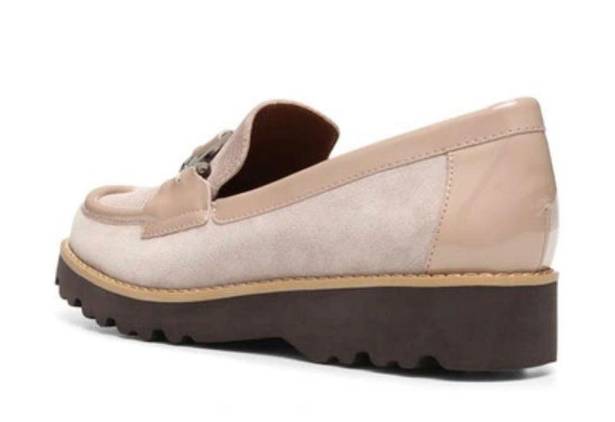 Donald Pliner  Clio Slip-on Chunky Loafer Calf Suede Blush Size 12 NEW (Sold Out)