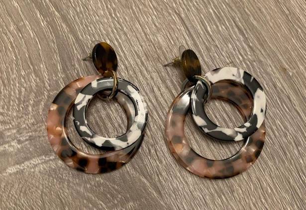 American Eagle  tortoise earrings