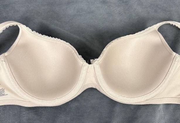 Victoria's Secret Victoria’s Secret Body By Victoria Lined Demi Bra 32DD Light Beige Underwire