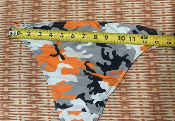 Urban Outfitters Los Angeles Apparel swim bottoms summer bathing suit camouflage cheeky bottoms