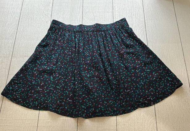 Kirra  Purple Floral Skirt Size Small