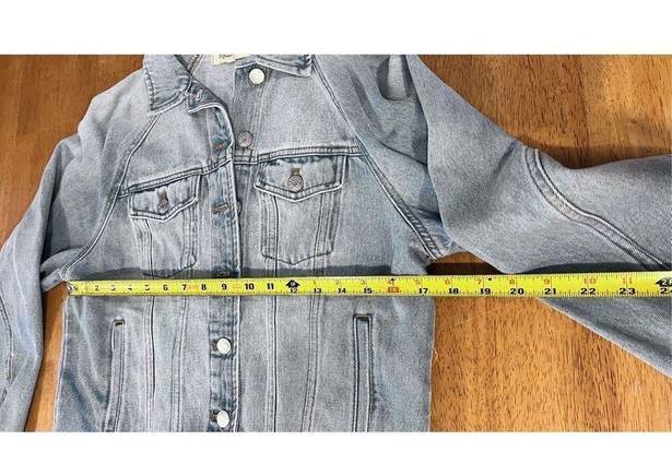 Madewell  "BRIDE" JEAN JACKET WOMENS SIZE XS