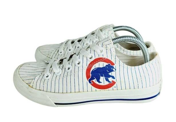 The Row  One MLB Chicago Cubs Pin Stripe Shoes White Unisex Mens 3.5 / Womens 5