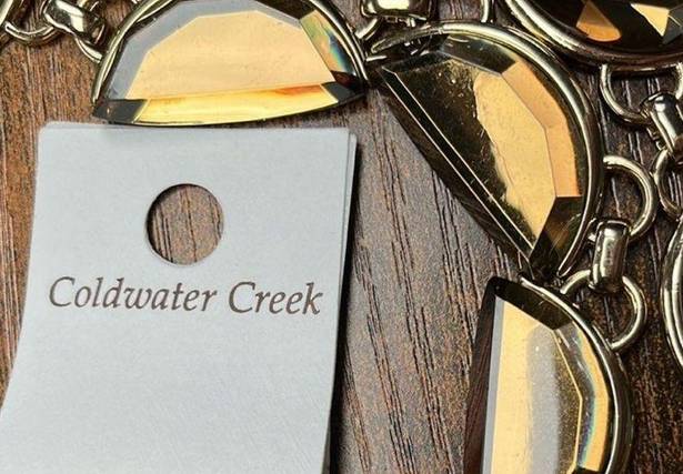 Coldwater Creek New  Crescent Necklace