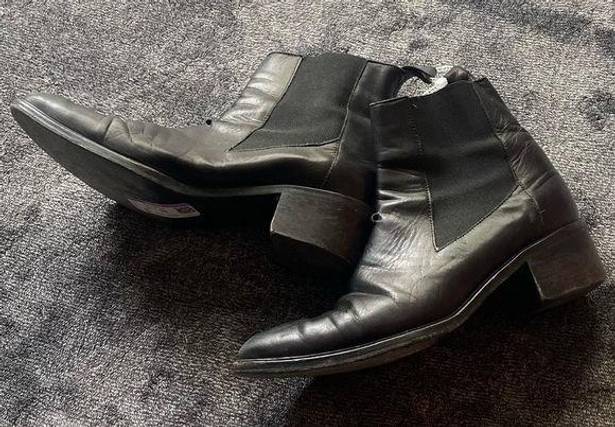 All Saints black booties size‎ 38