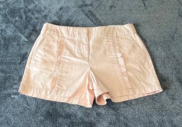 The Loft  Outlet Light Pink 4" Inseam Shorts Size 6 NWT