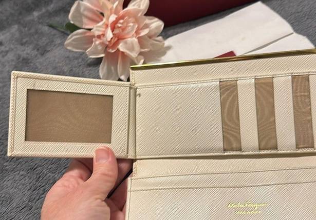 Salvatore Ferragamo  leather long wallet