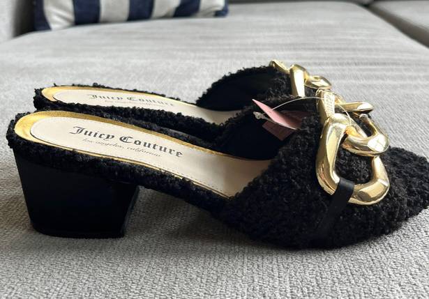 Juicy Couture Fuzzy Heels