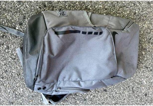 Nike elite backpack gray