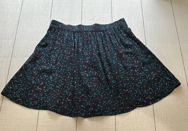 Kirra  Purple Floral Skirt Size Small