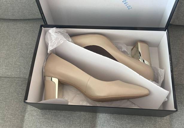 DKNY Nude Pointy Heels