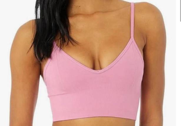 Alo Yoga Pink Alo Sports Bra