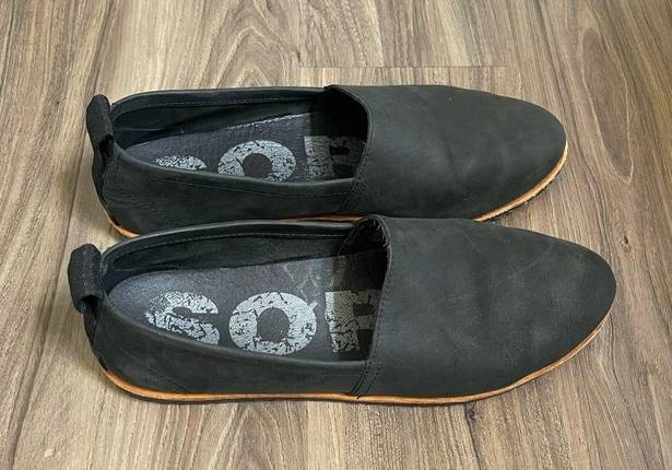 Sorel Ella Slip On Leather Loafers