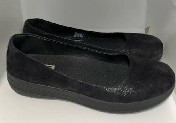 FitFlop  Superballerina Ballet Flats Slip On Shoes Black Women’s 9 Shoes