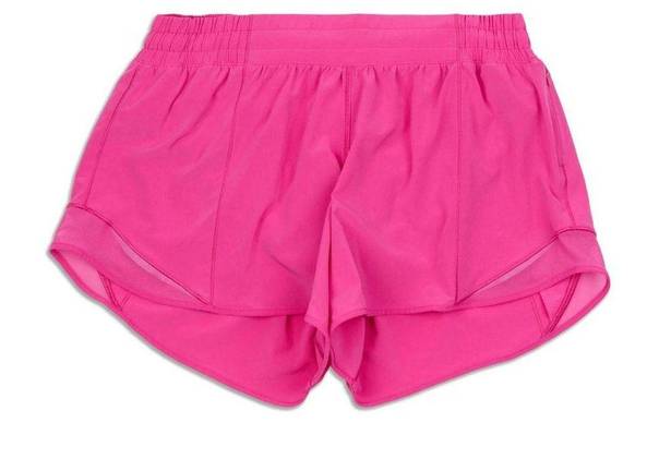 Lululemon Sonic Pink Hotty Hot Shorts