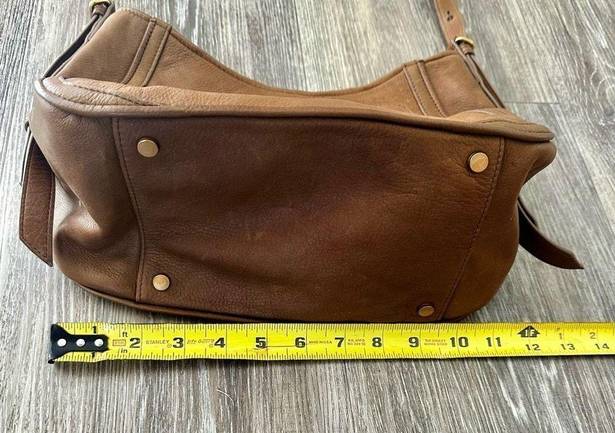 Krass&co American Leather  Aster brown shoulder bag