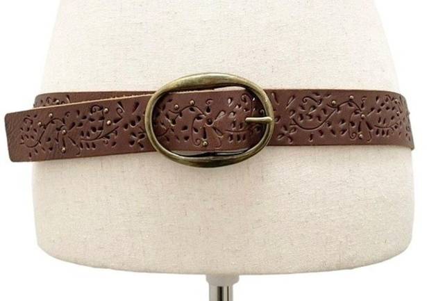 Coldwater Creek  Belt Boho Studded Leather Belt Women’s Size Medium