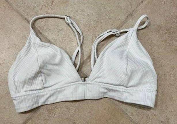 Rip Curl White Triangle Bikini Top