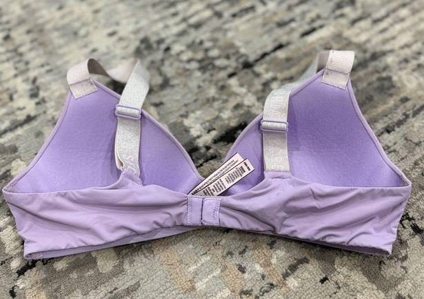 Victoria's Secret Victoria’s Secret T-shirt Lightly Lined Wireless Purple 36B Bra